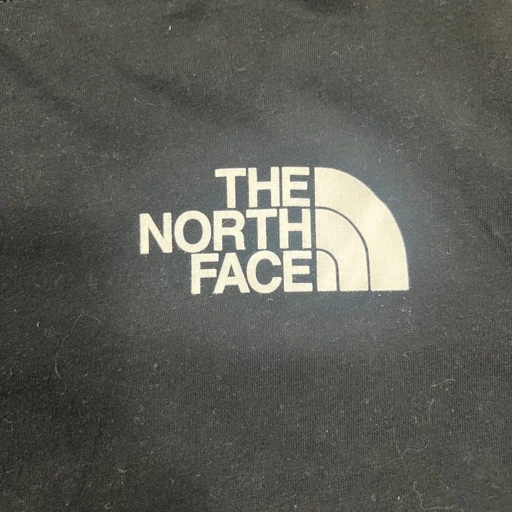 The North Face Mens XL Black Graphic T-Shirt Never Stop Exploring Box Logo Tee